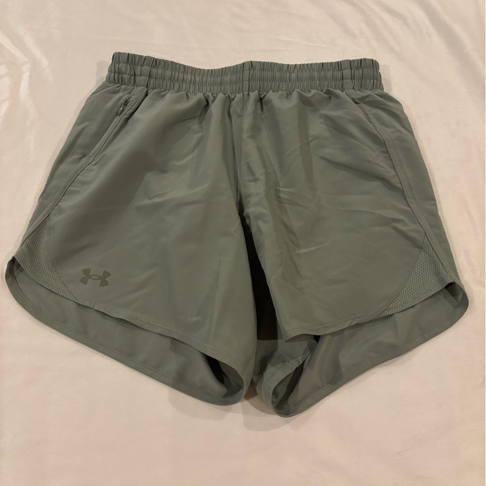 Under Armour Olive Green Athletic Shorts